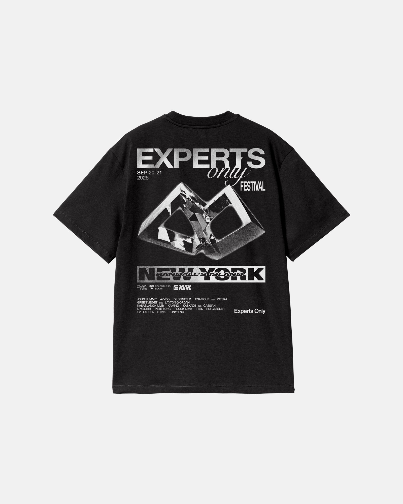 Experts Only Festival Line Up Tee